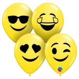 5 '' Balloon Smile Face Yellow Ass